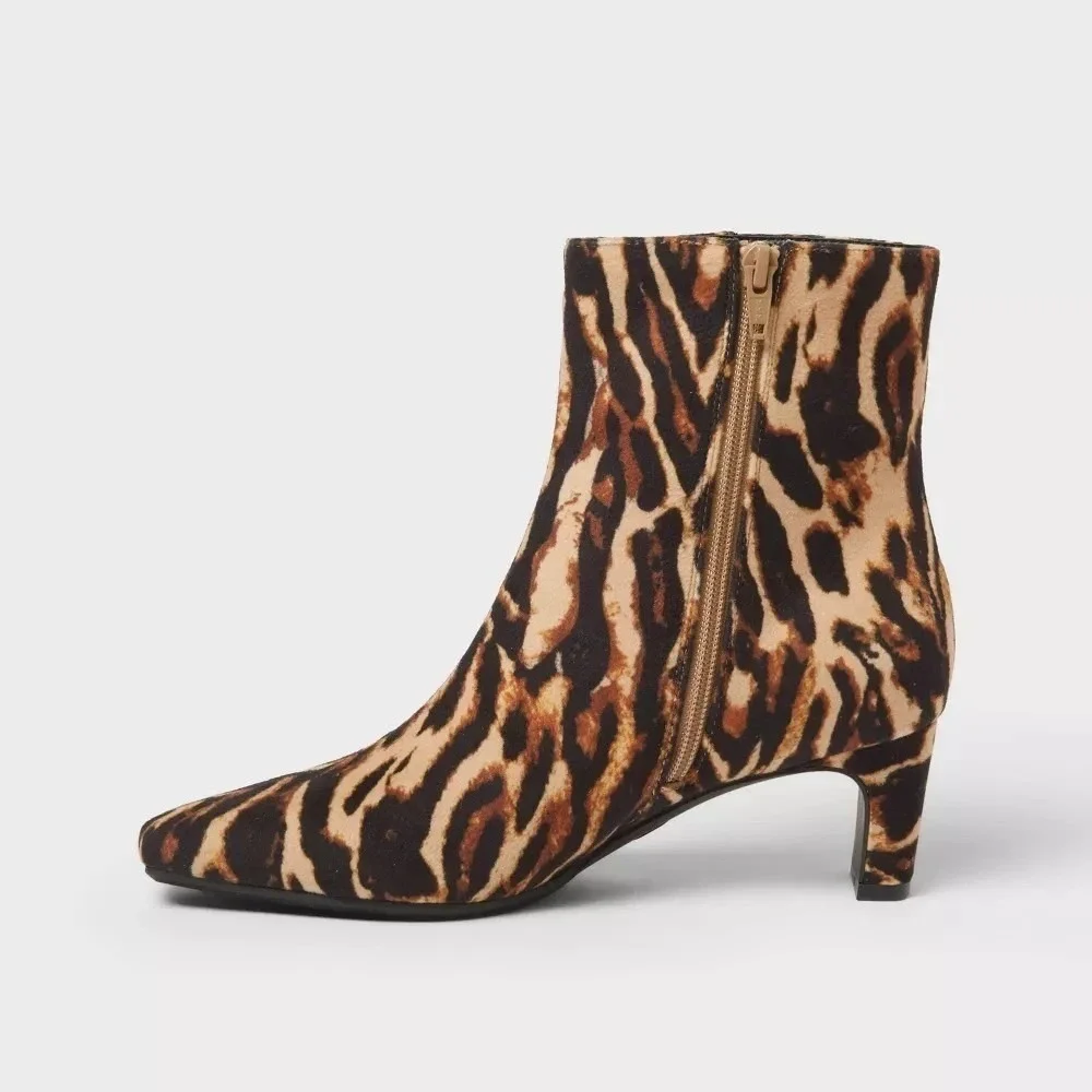 Women's Boots by A New Day Tigris Tiger Print Size 6‎ New With Tags